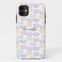 Aquarelle Macarons français