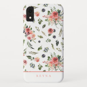 Case-Mate iPhone Case Aquarelle Marine Coral Motif floral