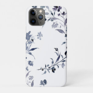 Case-Mate iPhone Case Aquarelle marine indigo motif floral