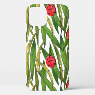 Case-Mate iPhone Case Aquarelle motif transparent avec coccinelle. Contr
