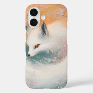 Coque Pour iPhone 16 Aquarelle Mystic Bloom Spring Fox