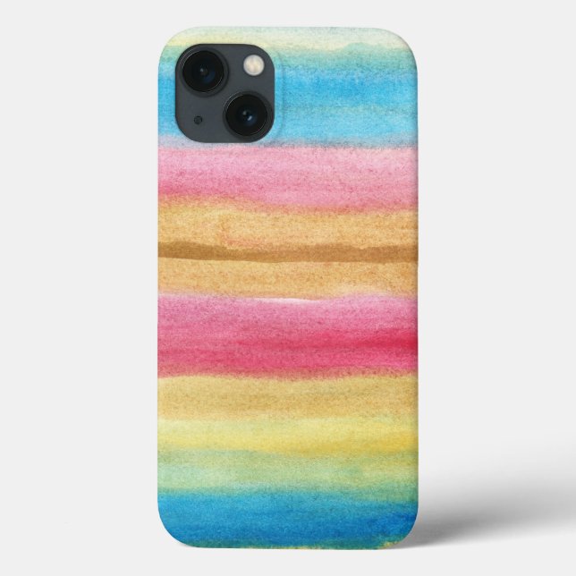 Coques Case-Mate iPhone aquarelle peinte à la main (Verso)