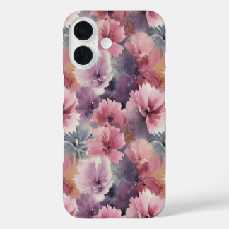 Coque Pour iPhone 16 aquarelle peinte de flancs à bordure molle