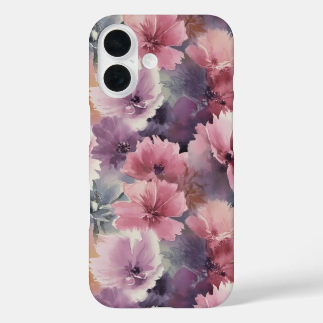 Coques Case-Mate iPhone aquarelle peinte de flancs à bordure molle (Verso)
