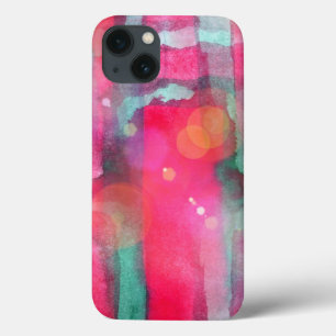 iPhone 13 Case Aquarelle peinte par résumé d'éclat de Sun