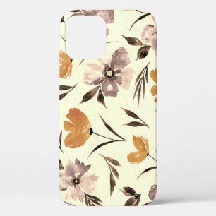 Case-Mate iPhone Case Aquarelle pivoine pavot, motif floral abstrait.