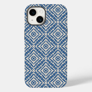 Coque Pour iPhone 14 Aquarelle points motif tribal