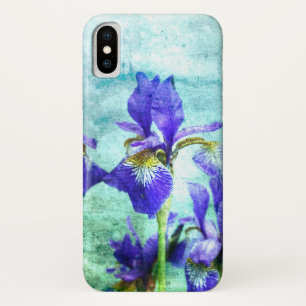 Coque Case-Mate Pour iPhone Aquarelle pourpre d'iris