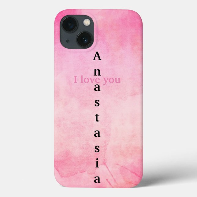 Coques Case-Mate iPhone Aquarelle rose Extraordinaire (Verso)