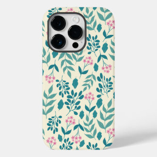 Coque Pour iPhone 14 Pro aquarelle rose fleurs motif cool cadeau femme