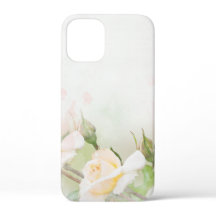 Aquarelle Rose Simple Moderne