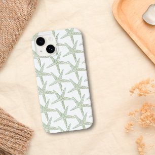 Coque Pour iPhone 14 Aquarelle Starfish Trio