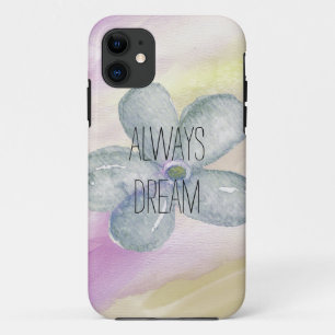 Etui iPhone Case-Mate Aquarelle violet or Dream Flower