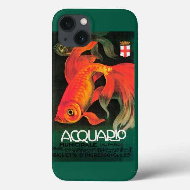 Coques Case-Mate iPhone Aquarium et affiche promotionnelle de parc (Verso)