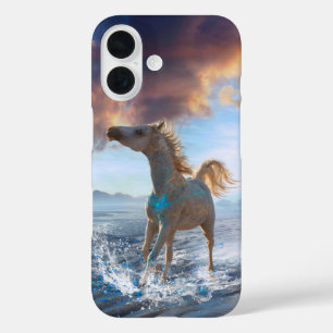 Coque Pour iPhone 16 Arabian Horse "Cheval de l'île Stellar"