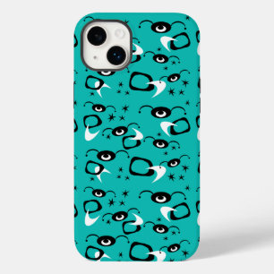 Coque Pour iPhone 14 Plus Araignées atomiques rétro