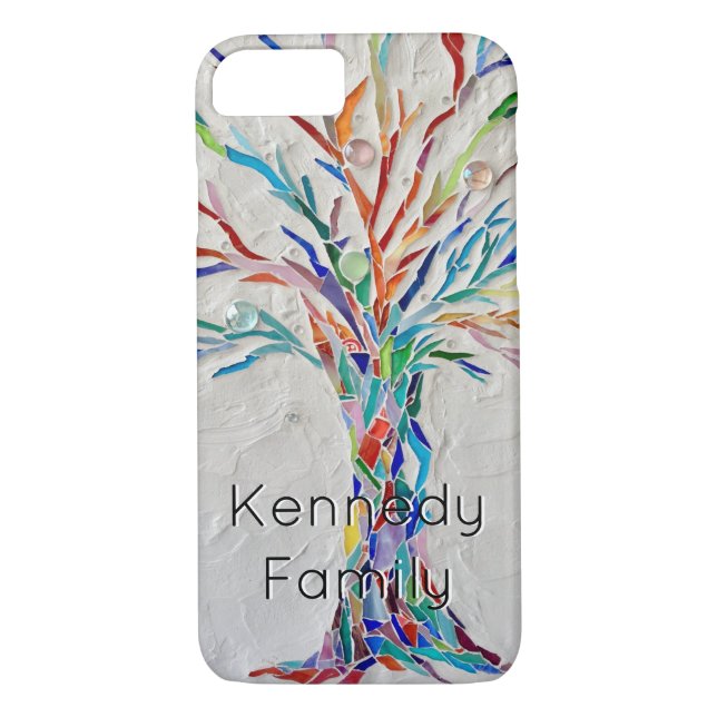 Coques Case-Mate iPhone Arborescence de noms personnalisés (Dos)