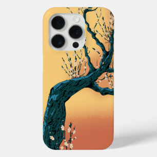 Coque iPhone 15 Pro Arbre à fleurs chinois