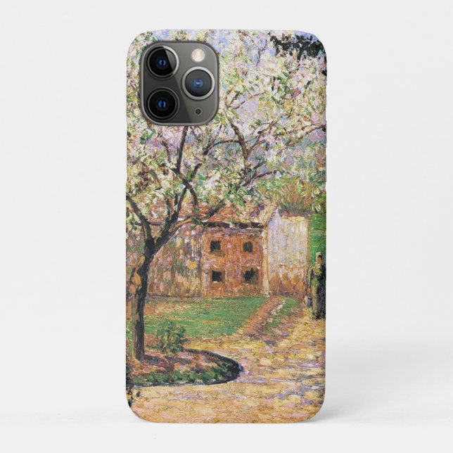 Coques Case-Mate iPhone Arbre à prune, Eragny Camille Pissarro (Dos)