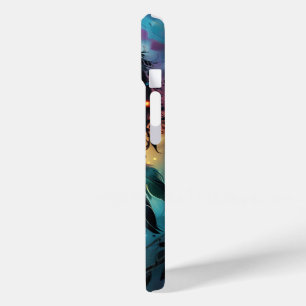 Coque Pour iPhone 15 Arbre Bohémien De Vie Dreamcatcher Esthétique