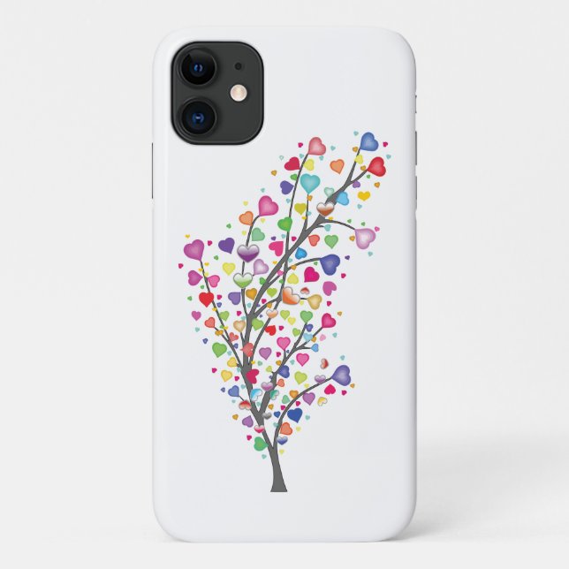 Coques Case-Mate iPhone Arbre d'amour et d'harmonie (Dos)
