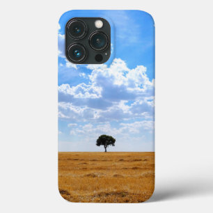 Case-Mate iPhone Case Arbre dans un champ de blé récolté