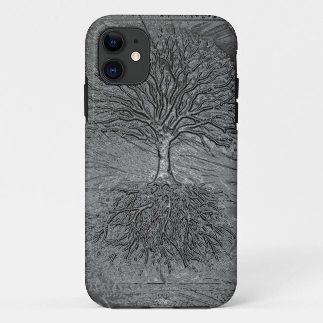 Coques Case-Mate iPhone Arbre de chrome de la vie (Dos)