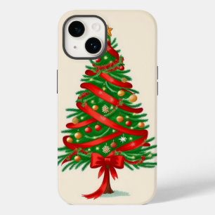 Coque Pour iPhone 14 Arbre de Noël