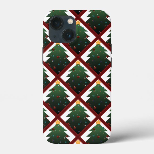 Coques Case-Mate iPhone Arbre de Noël (Verso)
