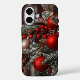 Coque Pour iPhone 16 Arbre de Noël