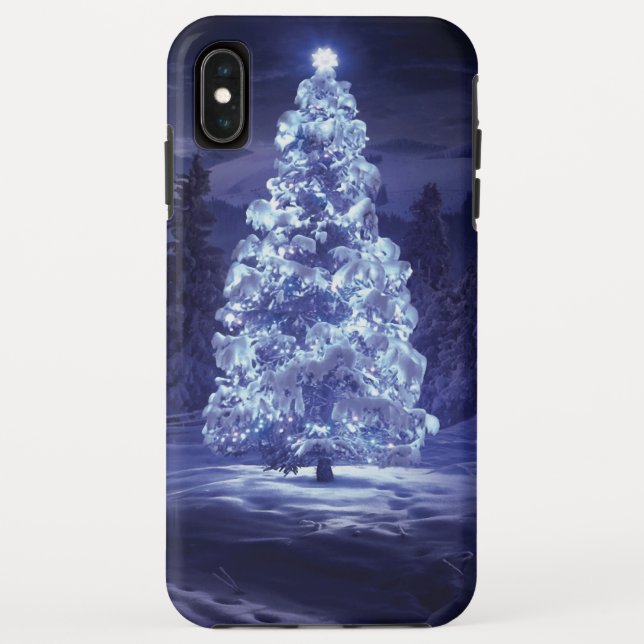 Coques Case-Mate iPhone Arbre de Noël (Dos)