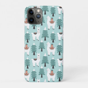Case-Mate iPhone Case Arbre de Noël et motif de lama mignonne