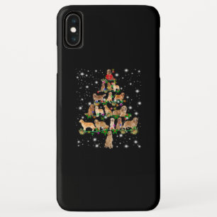 Case-Mate iPhone Case Arbre de Noël Golden Retriever Couvert Par Flash
