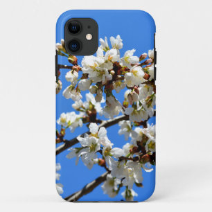 Coque Case-Mate Pour iPhone Arbre de printemps blanc fleuri blanc
