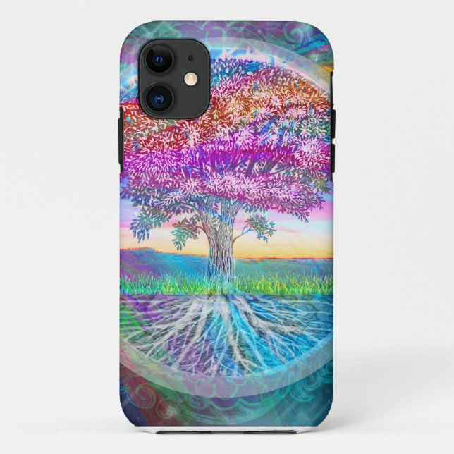 Coques Case-Mate iPhone Arbre de vie (Dos)