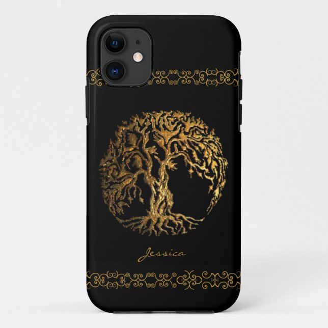 Coques Case-Mate iPhone Arbre de vie Mehndi (henné) (Dos)