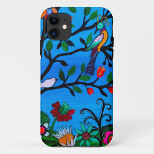 Case-Mate iPhone CASE ARBRE D'OISEAUX D'OPTIMISME DE LA VIE