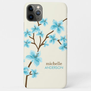 Case-Mate iPhone Case Arbre en fleurs de cerisiers d'Aqua