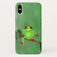 Arbre Grenouille Coque-Mate à peine Il Téléphone C