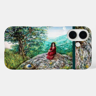 Coque Pour iPhone 16 ARBRE MAGIQUE / L'aube dans le bois et la dame en