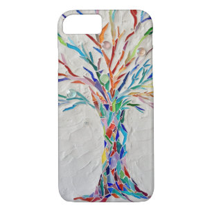 Case-Mate iPhone Case Arbre moderne de couleur arc-en-ciel