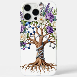 Coques iPhone 16 Pro Max Arbre moléculaire de la vie Chimie et biologie Flo