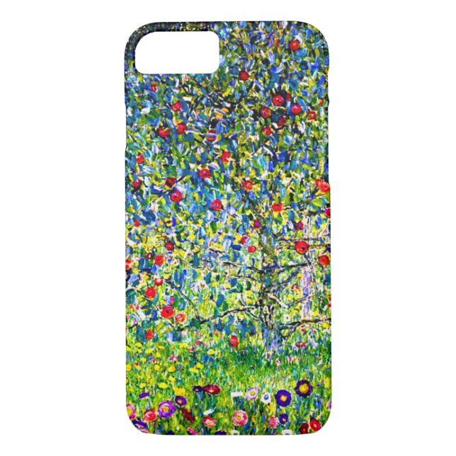 Coques Case-Mate iPhone Arbre pomme Gustav Klimt (Dos)