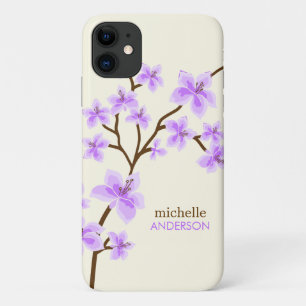 Case-Mate iPhone Case Arbre pourpre de fleurs de cerisier