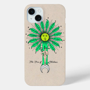Coque iPhone 15 Mini Arbre sacré des Hermes de l'Alchimie