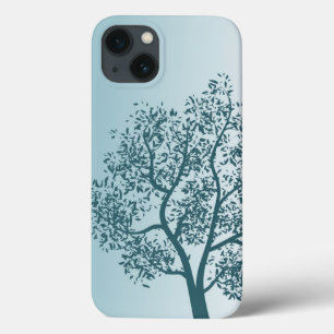 iPhone 13 Case Arbre turquoise