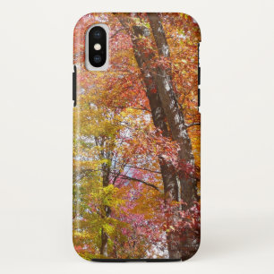 Case-Mate iPhone Case Arbres automnes oranges et jaunes Photographie d'a