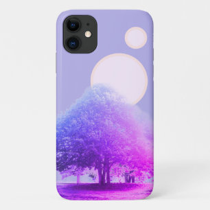 Case-Mate iPhone Case Arbres dans le brouillard et le lever du soleil do