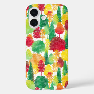 Coque Pour iPhone 16 Arbres d'automne