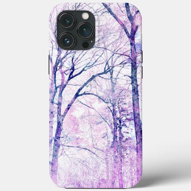 Coques Case-Mate iPhone Arbres d'hiver (Verso)
